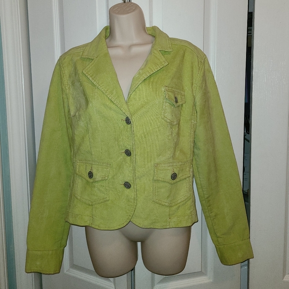 Lime Green Blazer - Picture 3 of 5